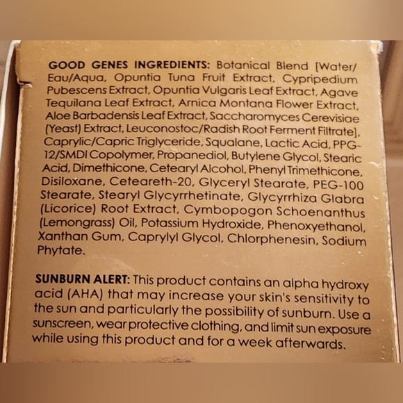 Sunday Riley Good Genes ~1.5 oz total (1 oz EUC + 0.5 oz NIB) - Picture 6 of 7